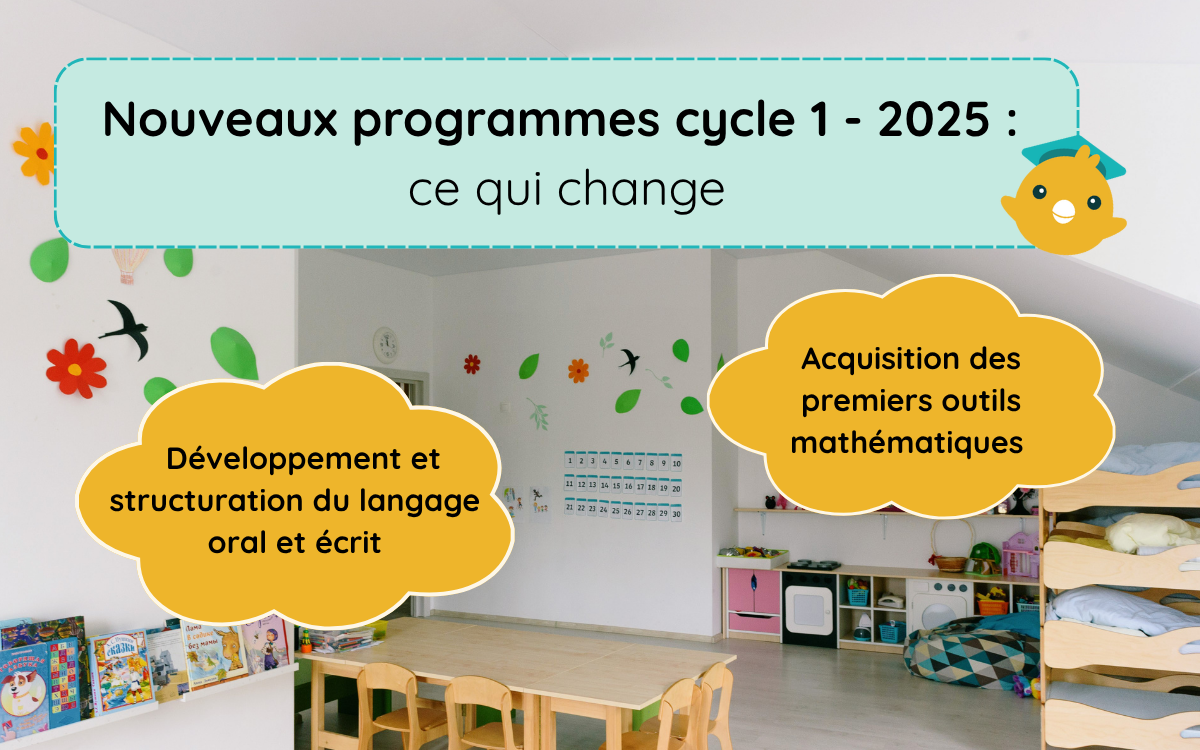 Nouveaux programmes maternelle 2025